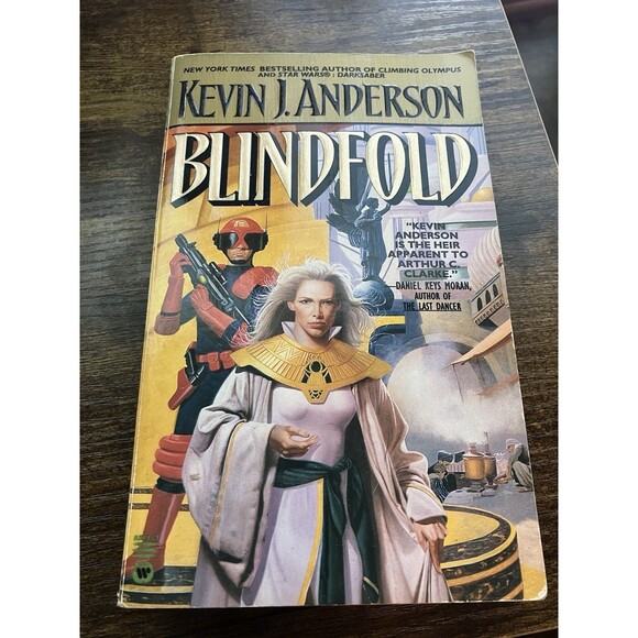 Blindfold By Kevin J Anderson Paperback 1995 First Printing - Picture 1 of 7